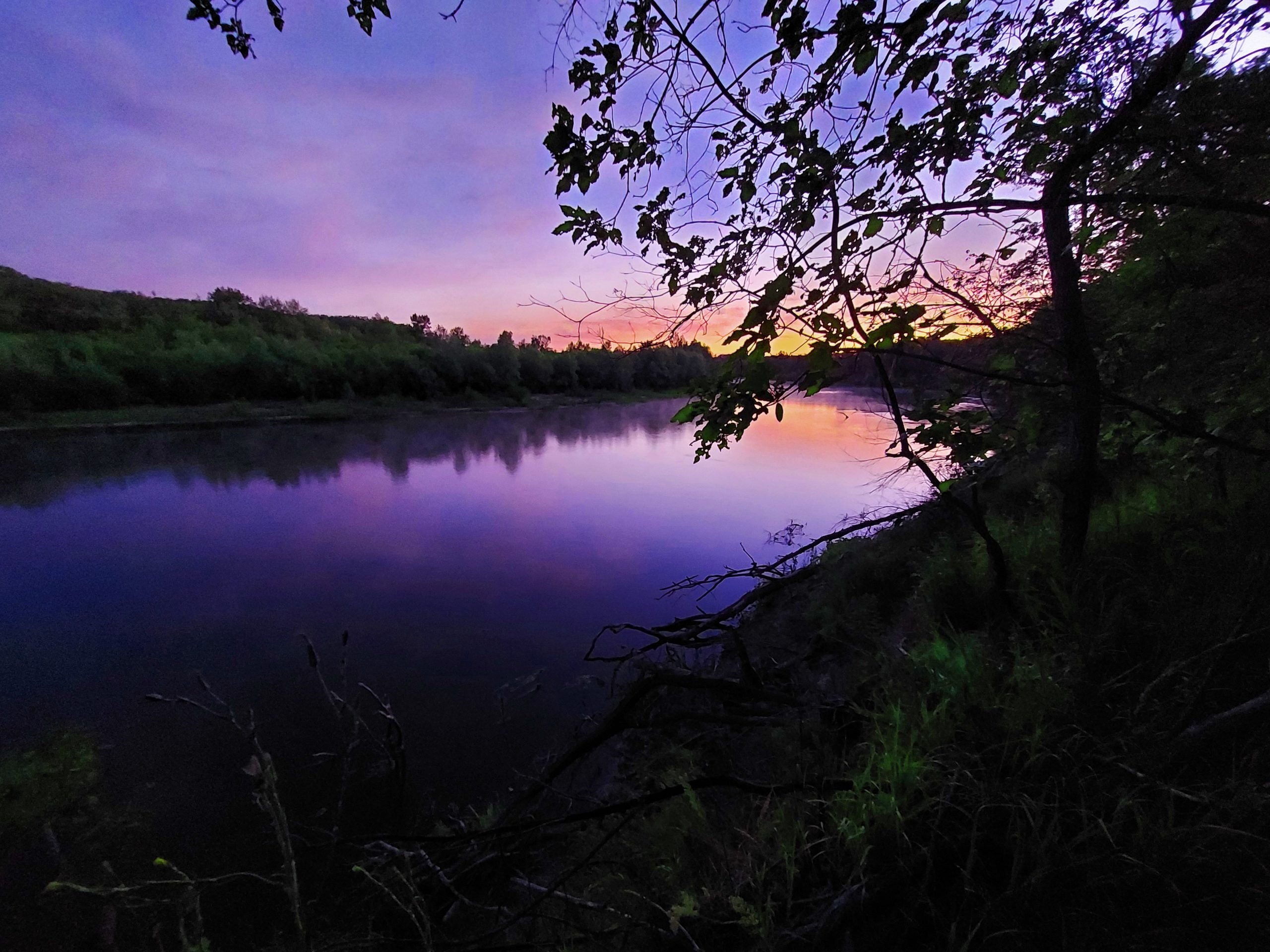 Рассвет на реке Хопре